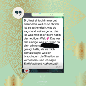 Simone Schimitt, Testimonial